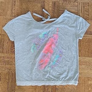 💖3/15💖 George feather print tee